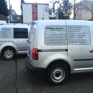 Gebäudereinigung Ludwigsburg Orosiclean Fahrzeuge